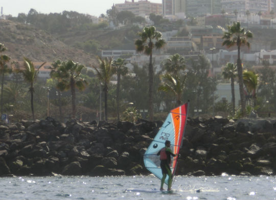 Vela y Tablas course - Windsurfing in Alcanaraveras