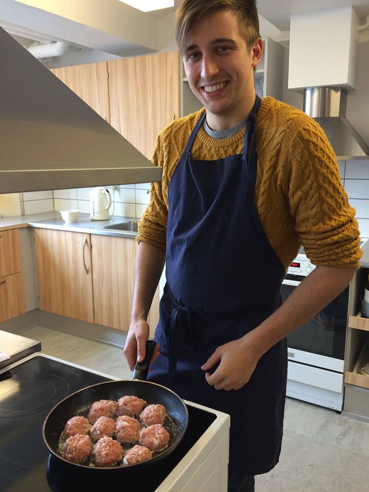 Cooking danish food